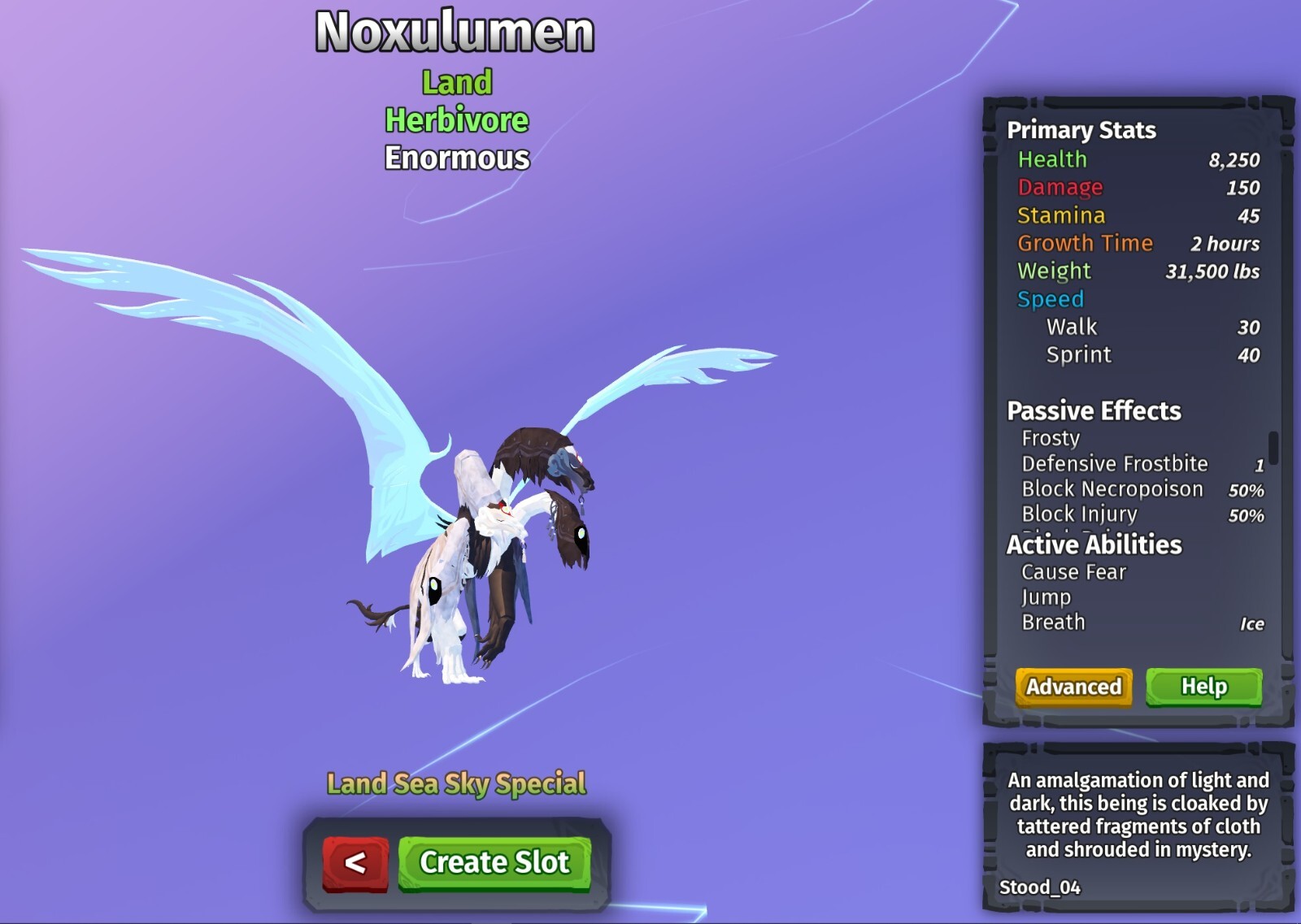Noxulumen Species | Creatures of Sonaria | Roblox