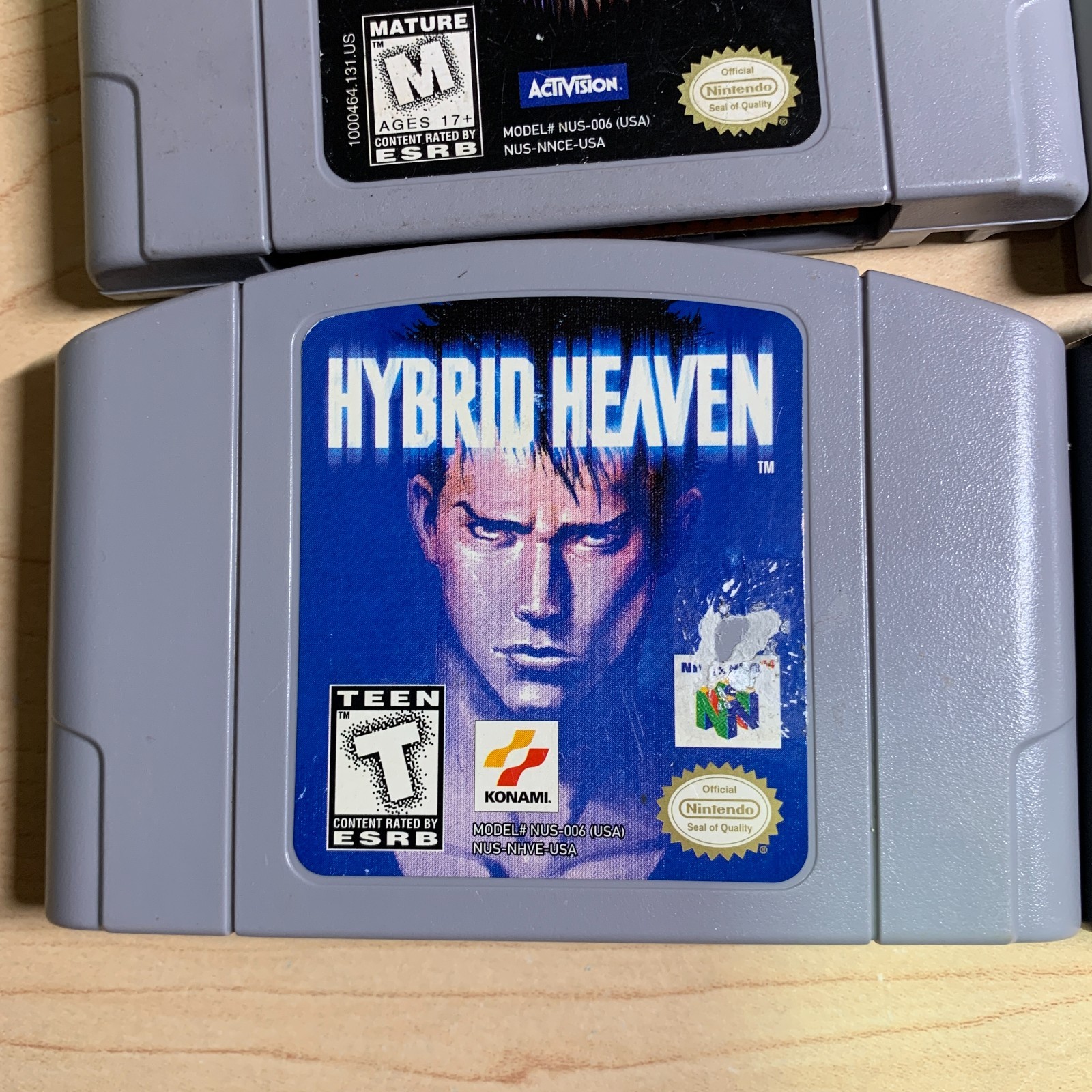 Hybrid Heaven Xena Nightmare Creatures Armorines Lot N64 Authentic Tested Clean