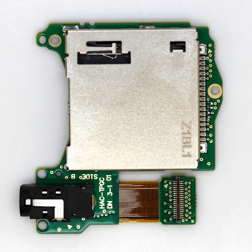 Headphone Jack Game Cartridge Card Reader Slot Replacement For Nintendo Switch