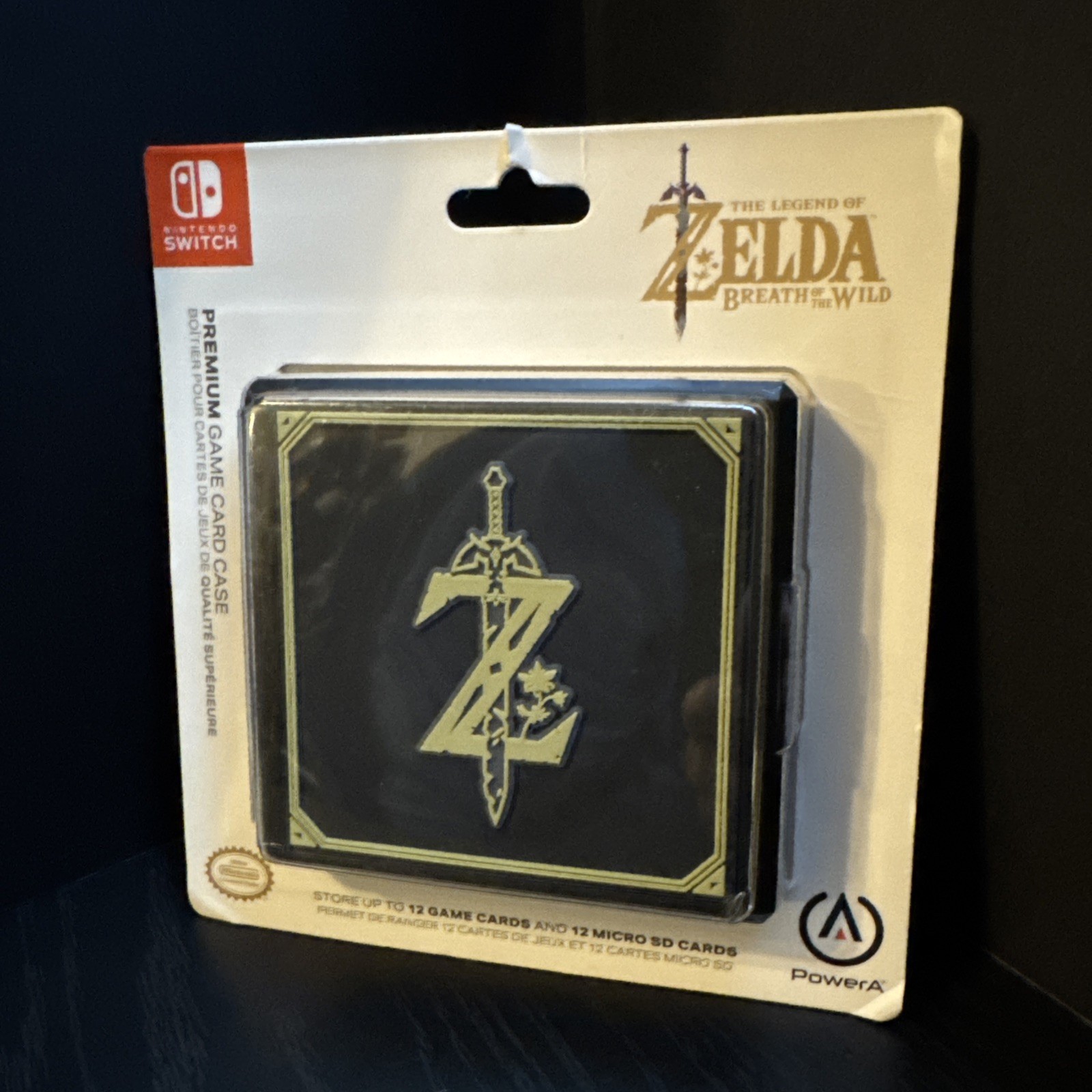 Nintendo Switch: Legend of Zelda Premium Game Card Case For 12 Games & Micro SD