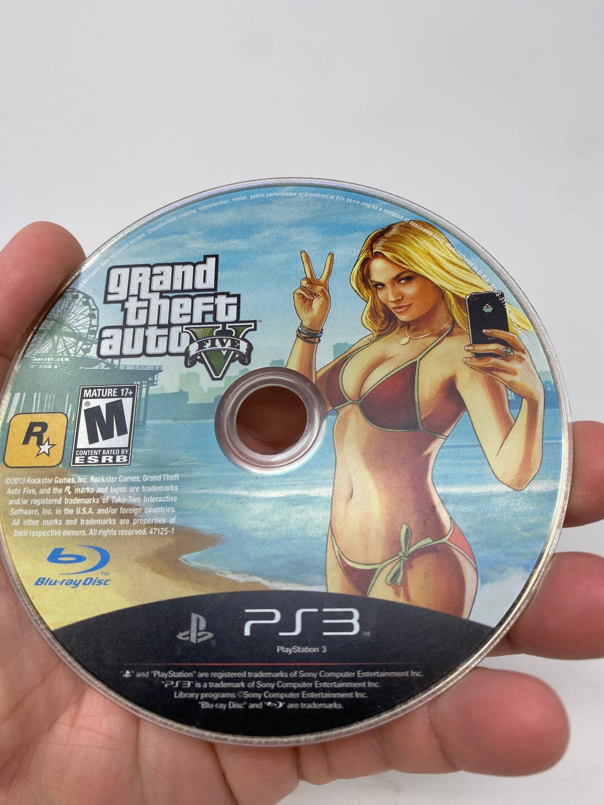 Grand Theft Auto V – PS3 PlayStation 3 Disc Only Tested working