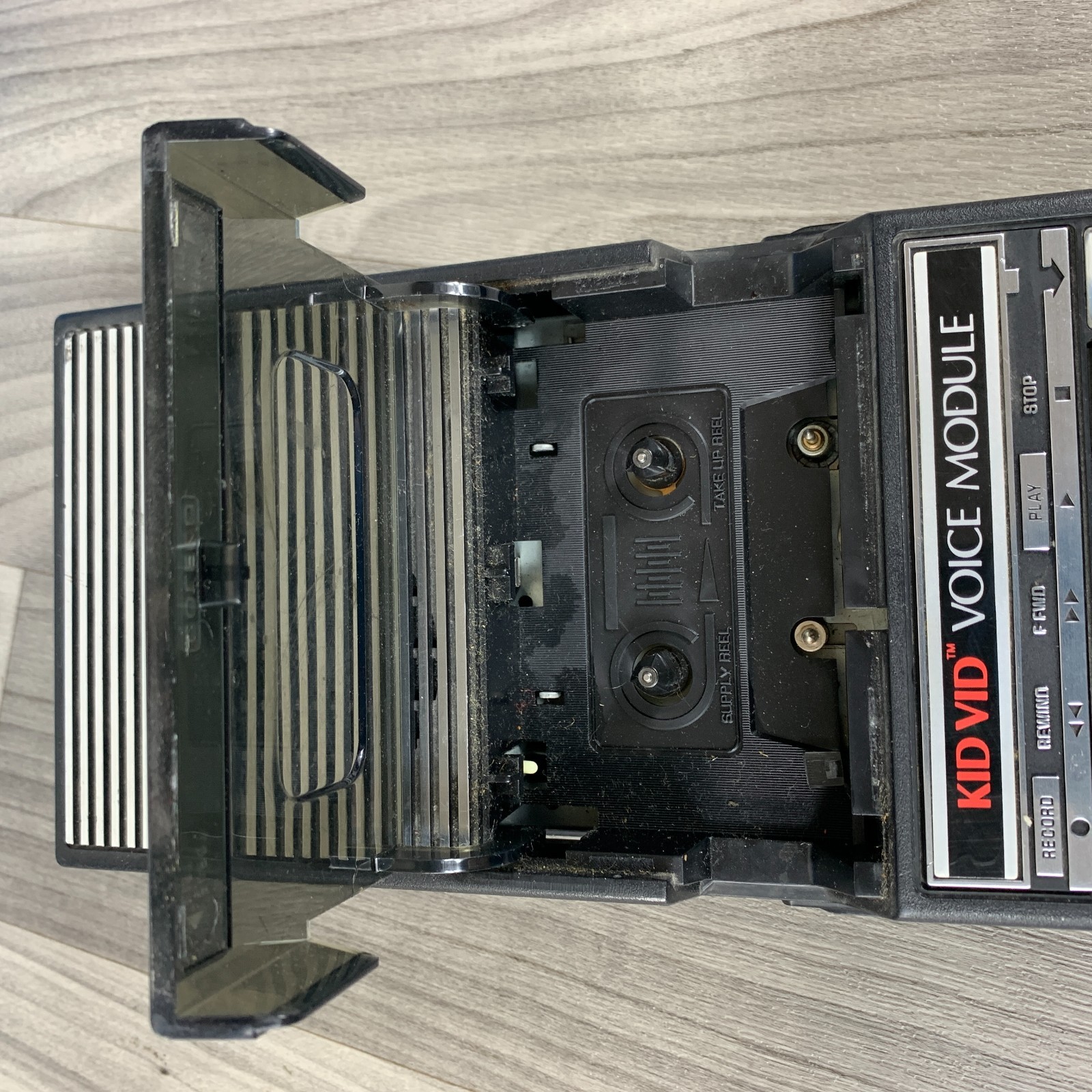 Atari 2600 Kid Vid Tape Recorder Voice Module tested to turn on