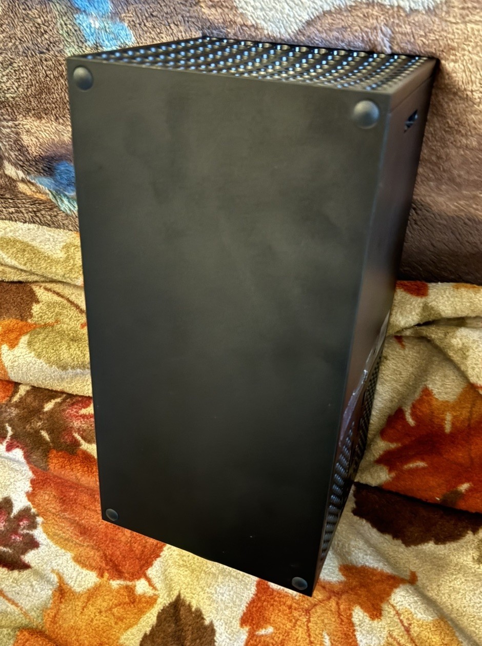 AS IS Microsoft Xbox Series X 1TB Black System CONSOLE ONLY- FOR PARTS/REPAIR