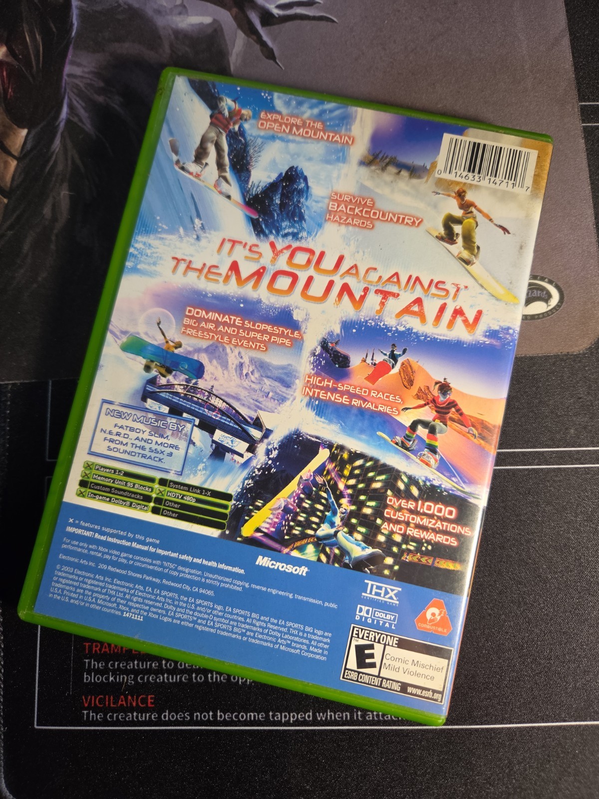 SSX 3 Microsoft Xbox Complete with Manual, Case & Disc – EA Sports BIG 2003