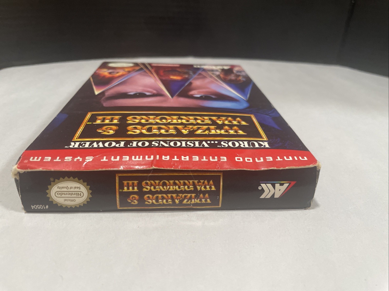 #645 Wizards & Warriors III CIB Oval seal nintendo NES Very Good