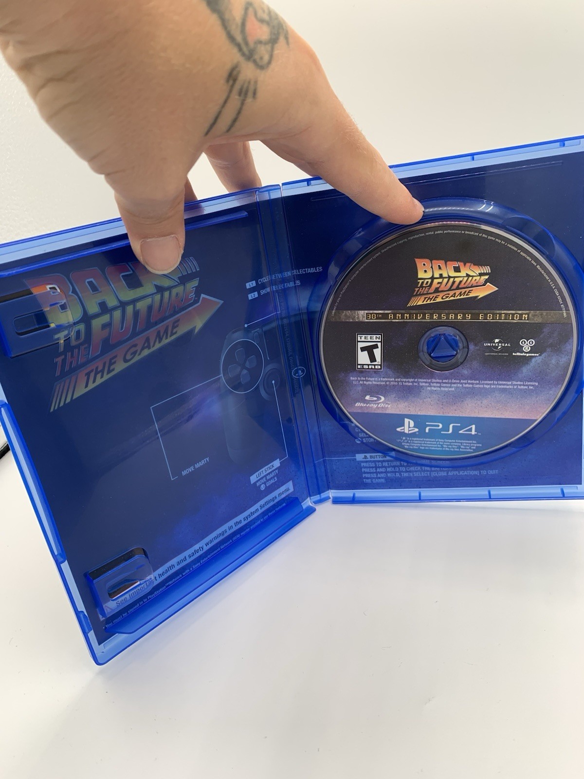 Back to the Future The Game 30th Anniversary Edition PS4 CIB Complete Tested