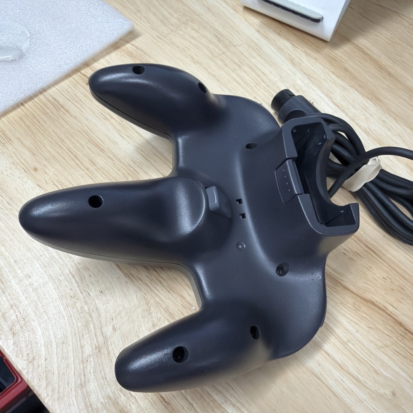 Official Nintendo 64 N64 Controller Black x Red 9/10 OEM Tight Stick WORKING 200