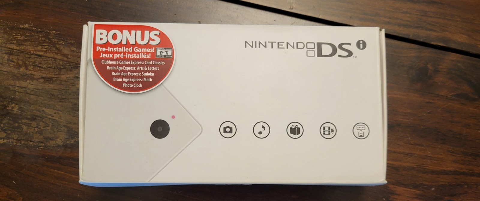 Nintendo DSi White Console English Complete In Box CIB Brand New