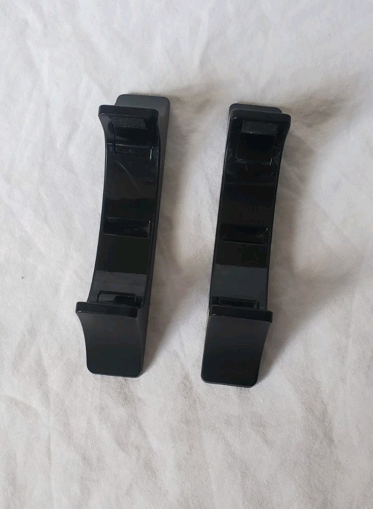 OEM Nintendo Wii U Black Gamepad Charging Dock Cradle Stand Console Holder Set