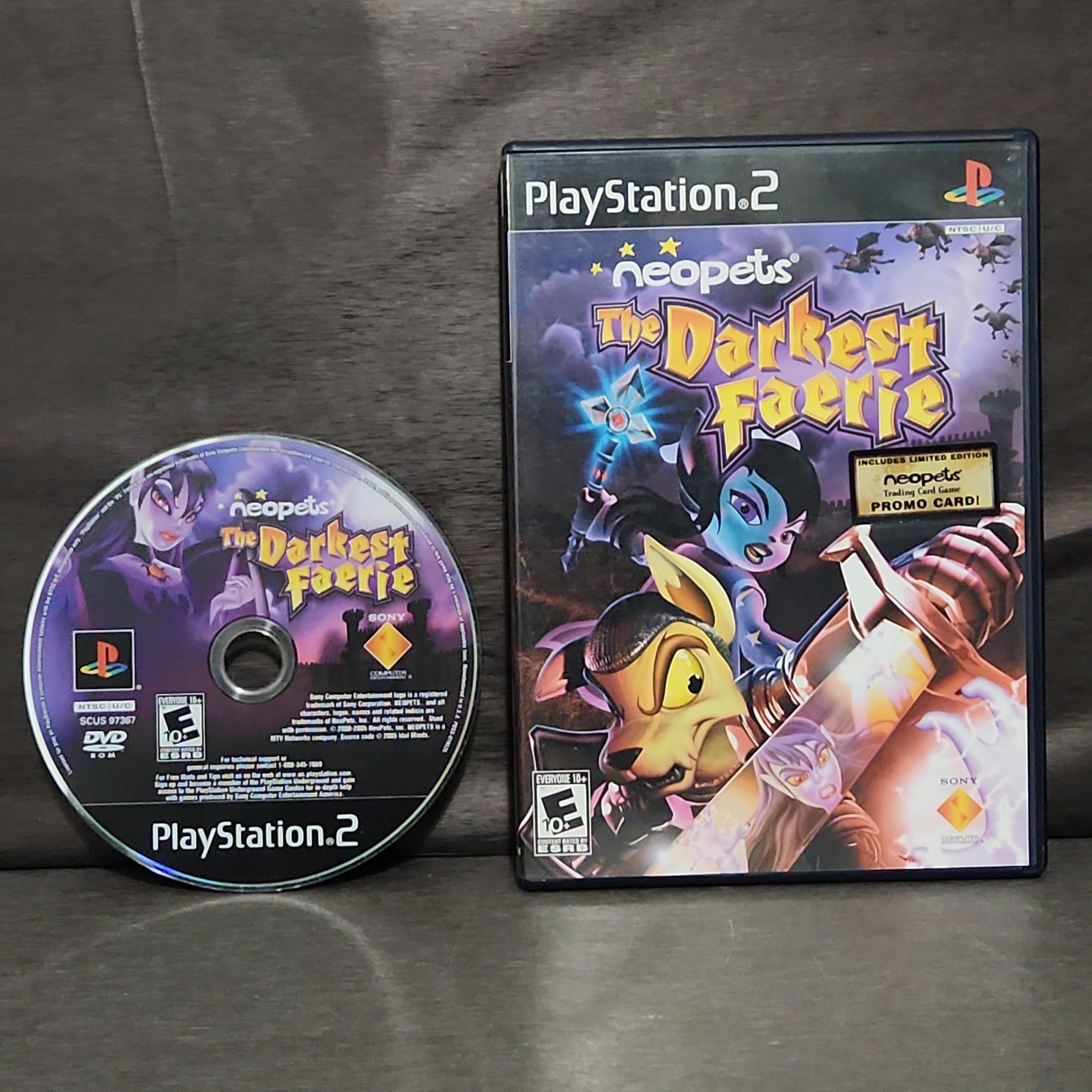 Neopets The Darkest Faerie PlayStation 2 PS2 Game