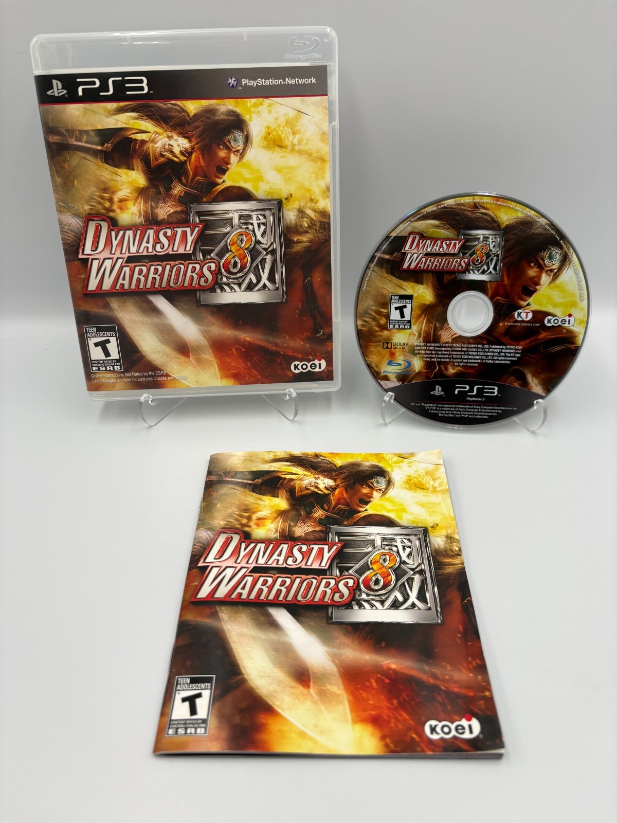 Dynasty Warriors 8 – PlayStation 3 PS3 – CIB w/ Manual – Tested Free Shipping