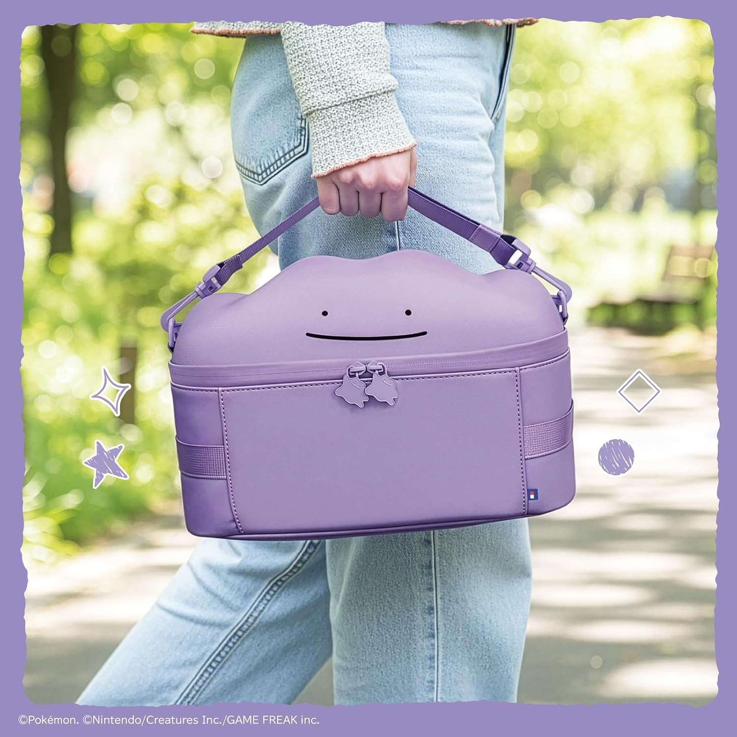 Presale Pokémon Ditto Plush Pouch & Storage Bag Set for Switch 2 HORI Official