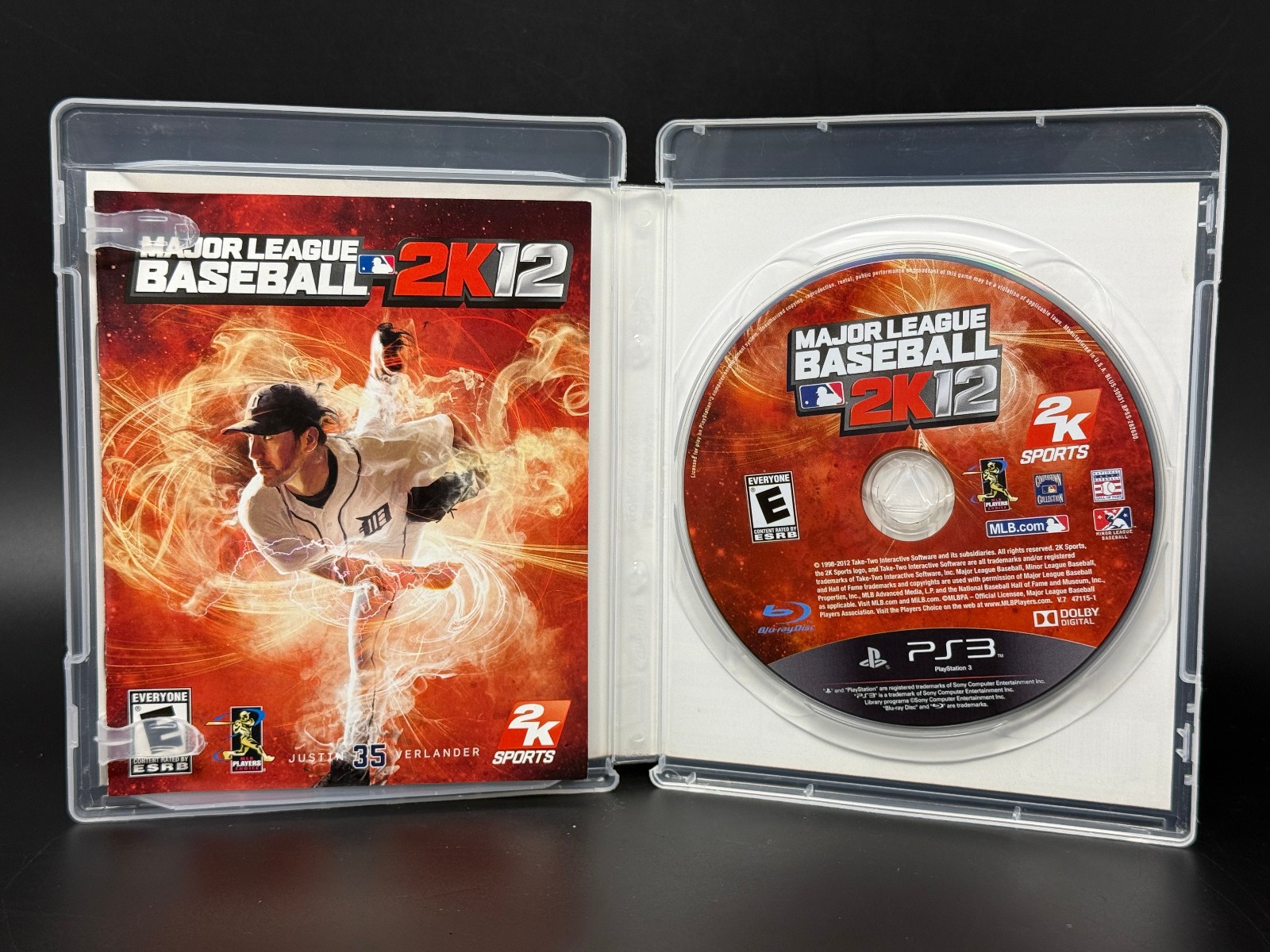 Major League Baseball 2K12 (Sony PlayStation 3 PS3) *CIB – TESTED*