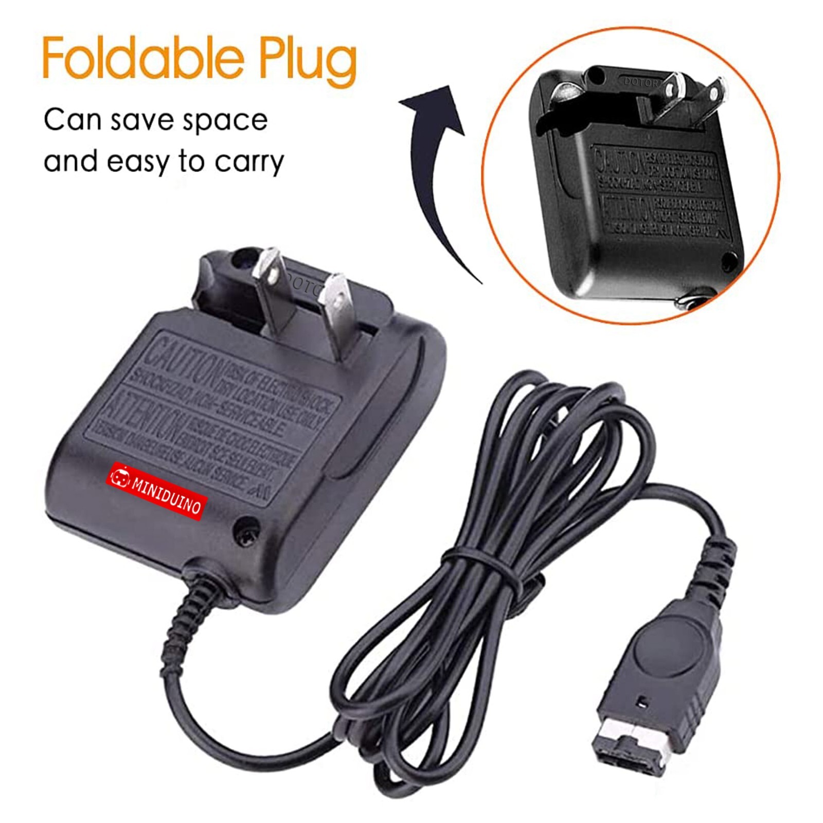 New Wall Adapter Charger Cable For Nintendo DS Game Boy Advance GBA SP NTR-002