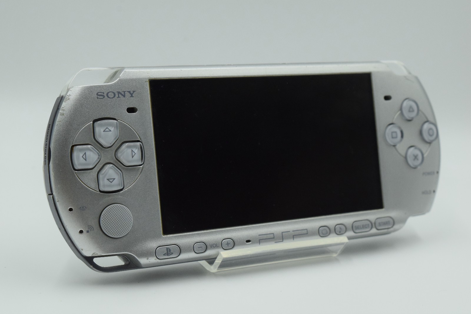 Sony PSP-3000 Mystic Silver Handheld Console Region Free Tested Working Japan