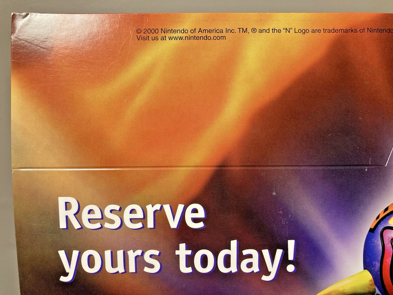 The Legend of Zelda: Majora’s Mask N64 2000 Kmart Store Display Sign Standee