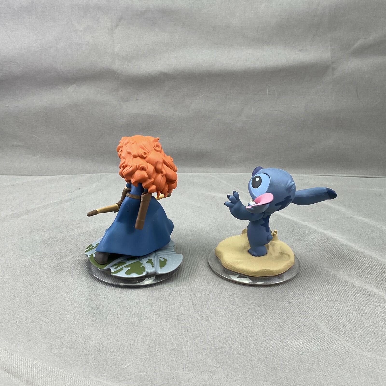 DISNEY INFINITY – MERIDA/STITCH Toy Box Pack Brave/Lilo and Stitch Loose w/ Card