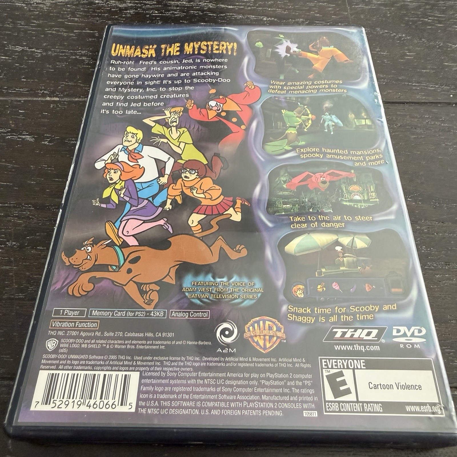 Scooby-Doo Unmasked (Sony PlayStation 2, 2005) PS2