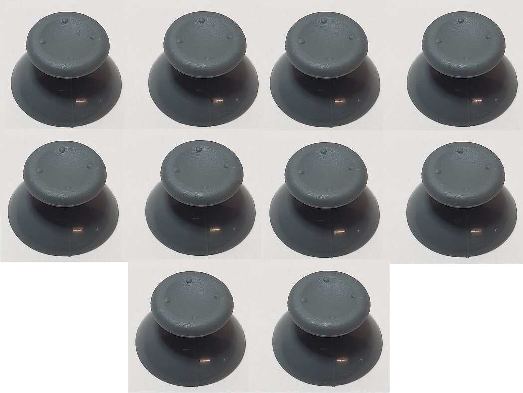 10x Replacement Analog Thumbsticks for Microsoft Xbox 360 XB360 Controller Gray