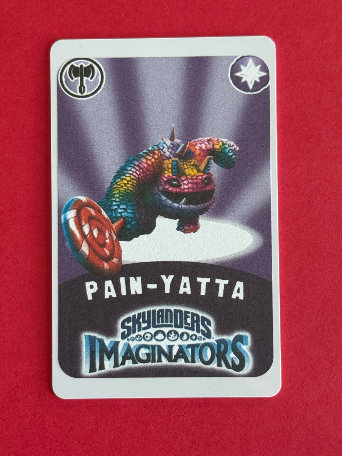 Skylanders Imaginators Pain-Yatta NFC Card