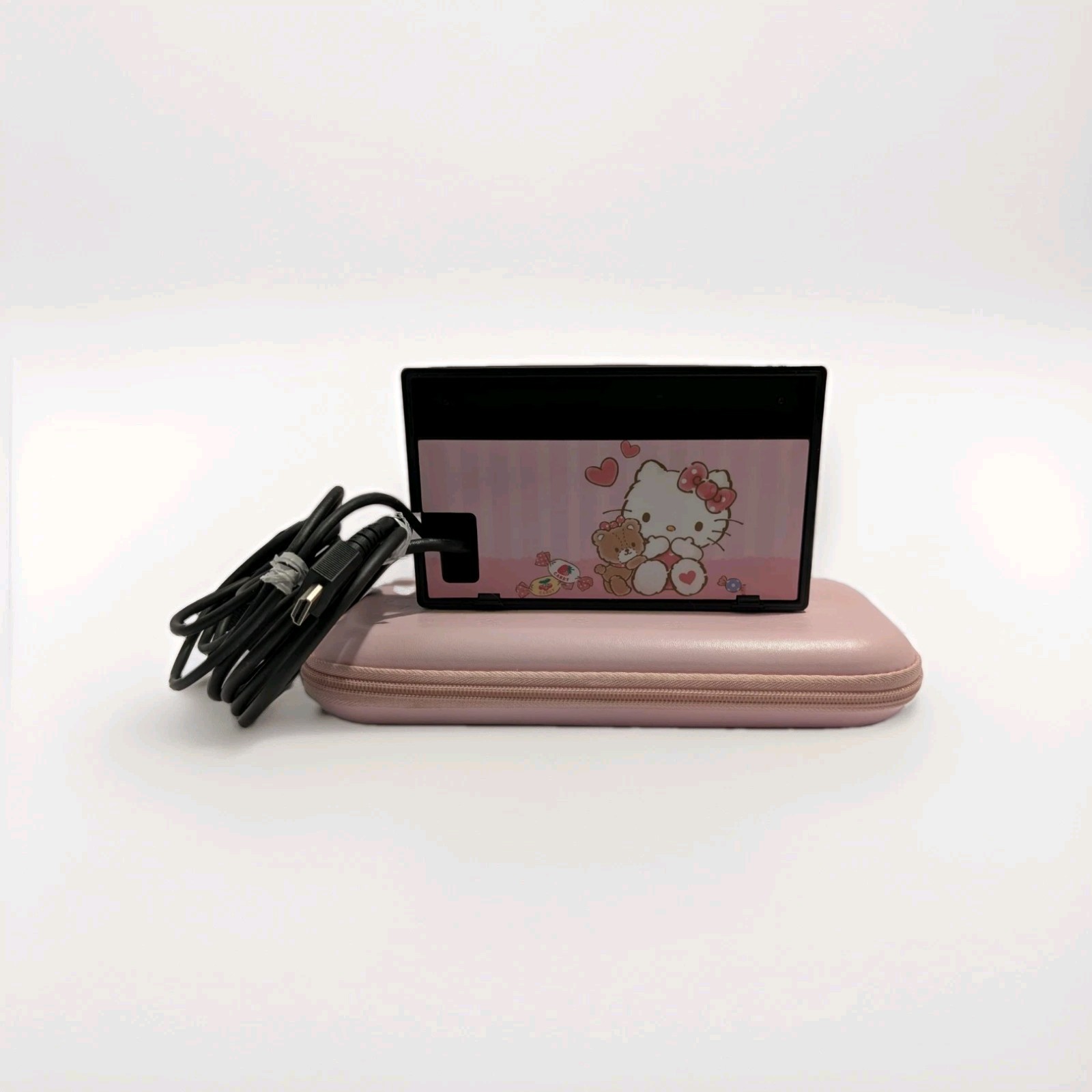 Nintendo Switch Handheld Console w/Joy Con Hello Kitty Themed
