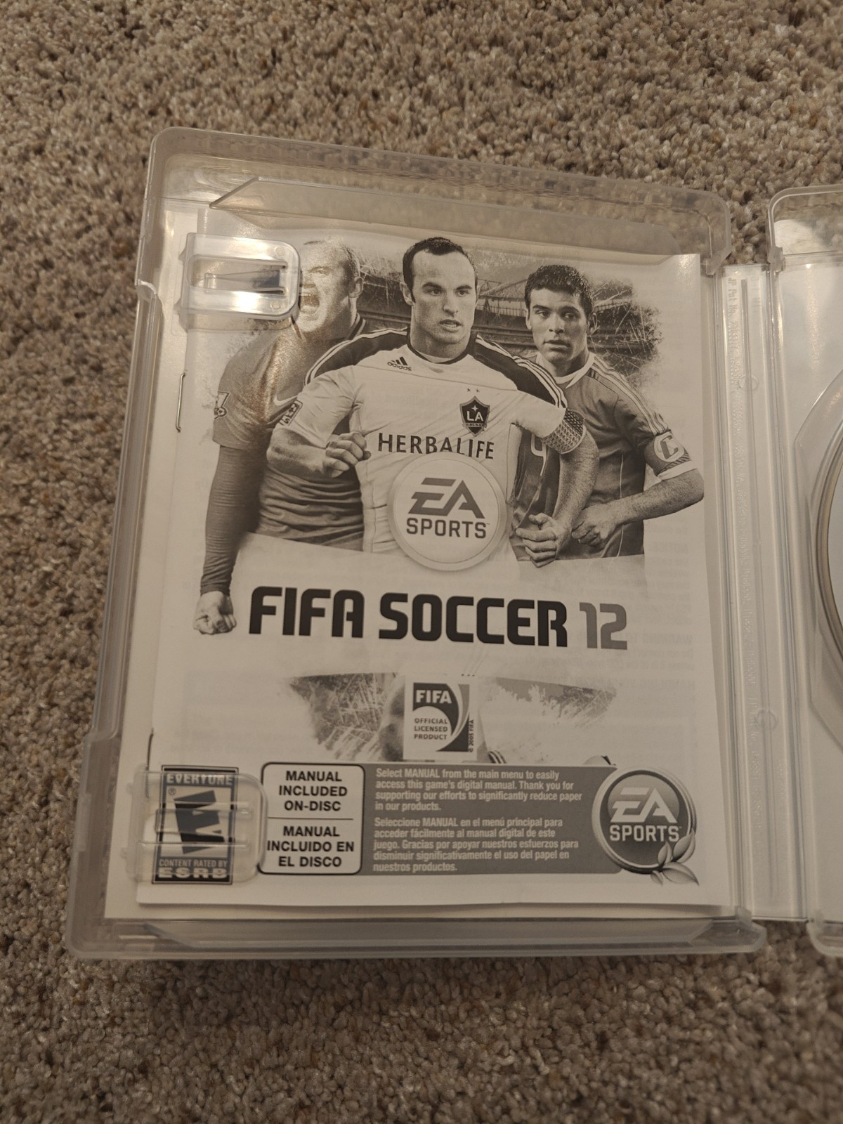 FIFA Soccer 12 PS3 PlayStation 3 CIB, Mint Disc, Clean And Working