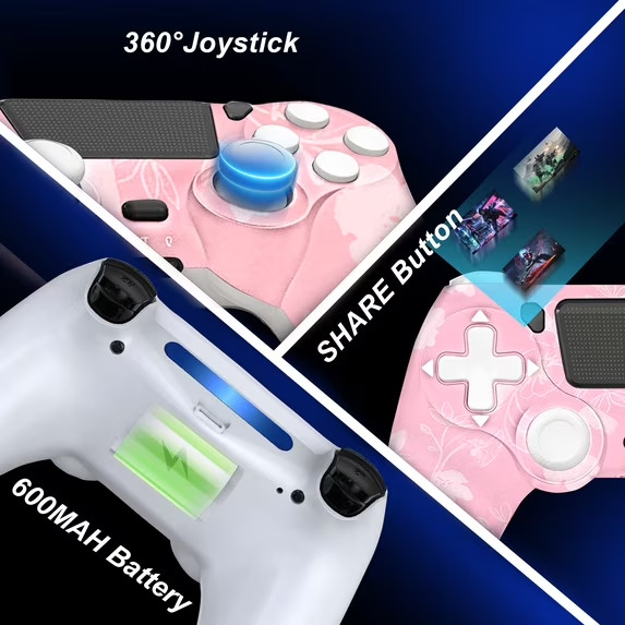 Wireless Controller Bluetooth Gamepad for PlayStation4 PS4 Multi-color