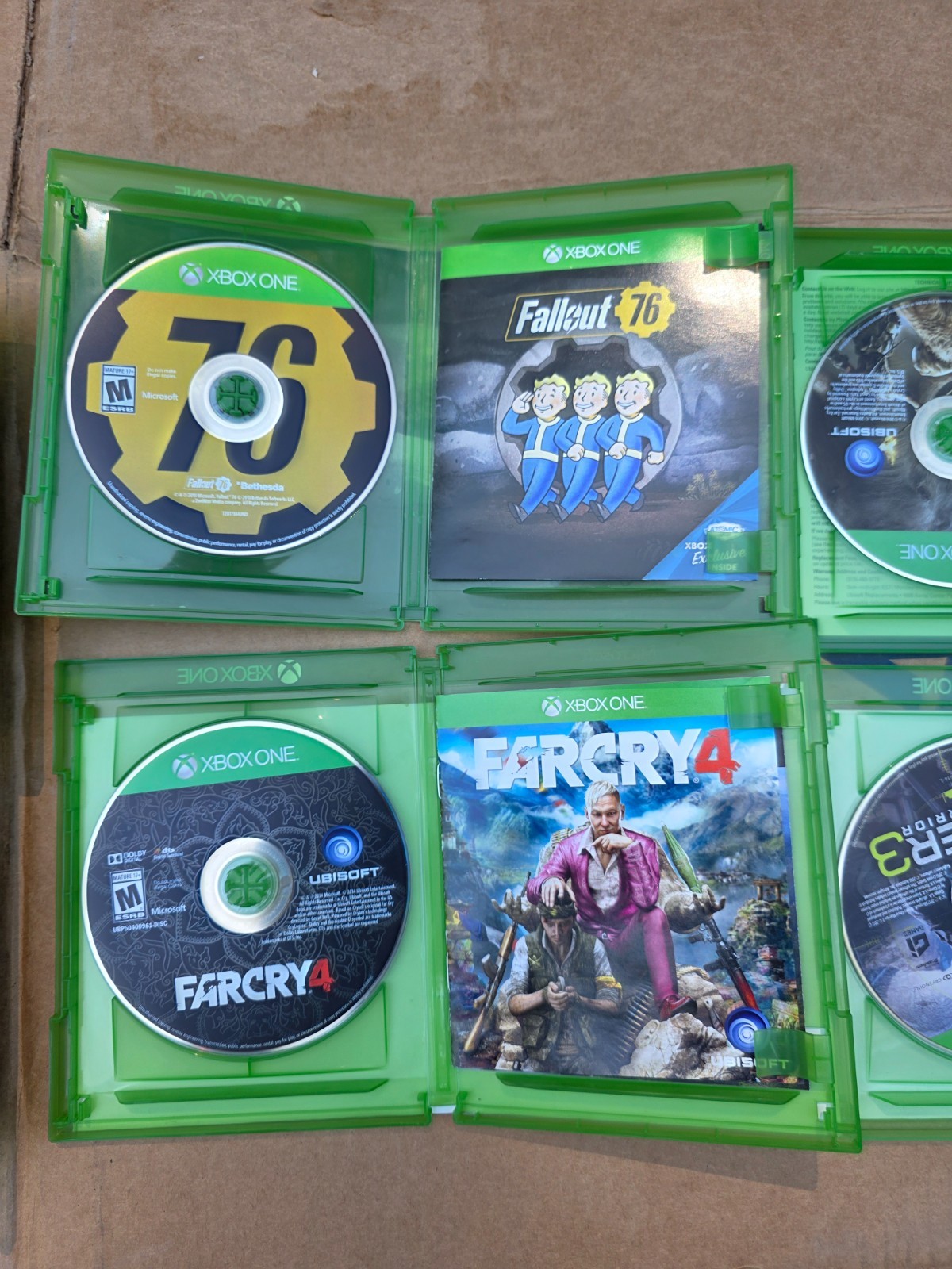 Xbox One Game Lot 14 Bundle GTA V Premium Sonic Mania Plus Forza 5 Watch Dogs 2