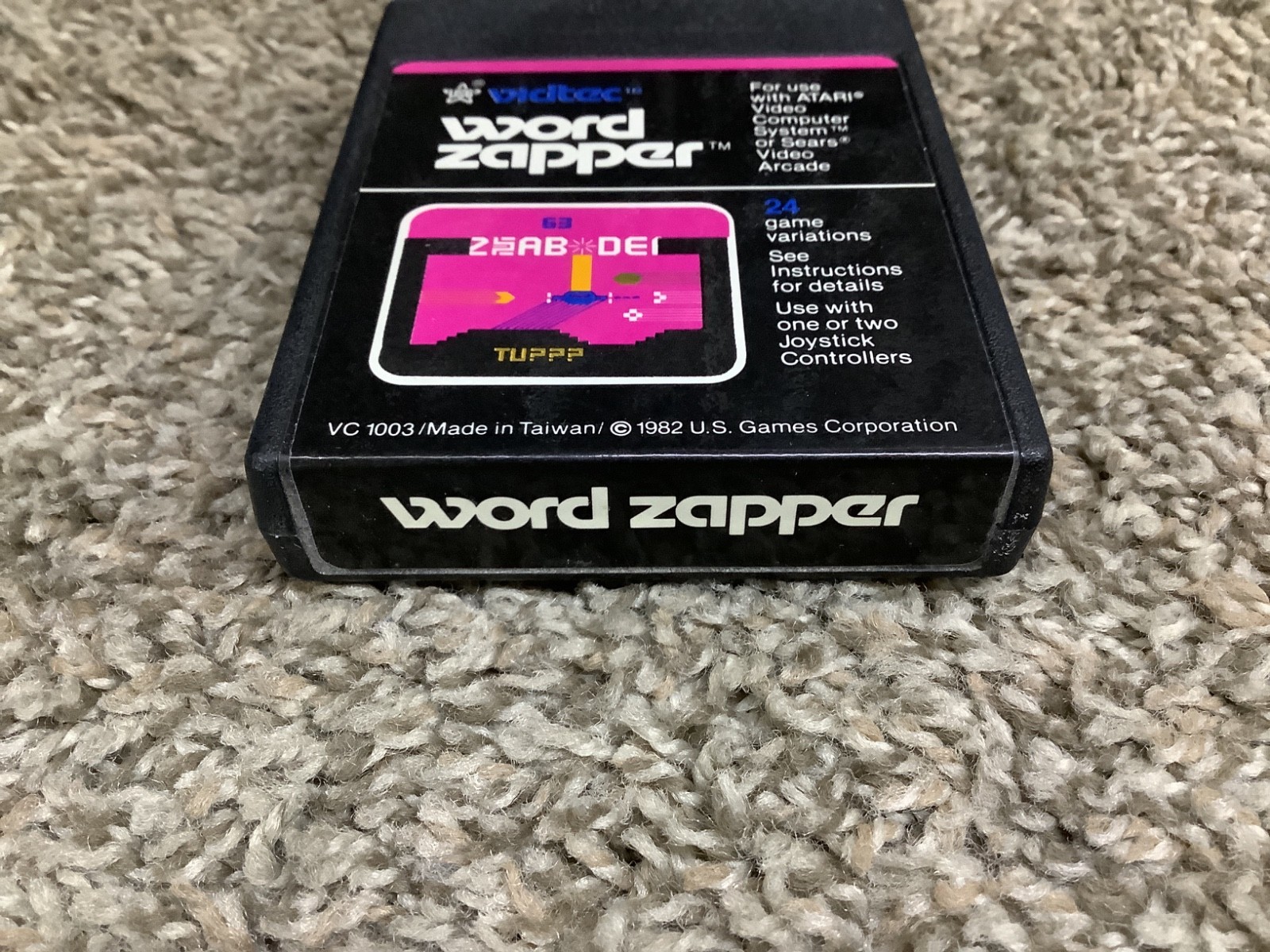 Word Zapper (Atari 2600, 1982)