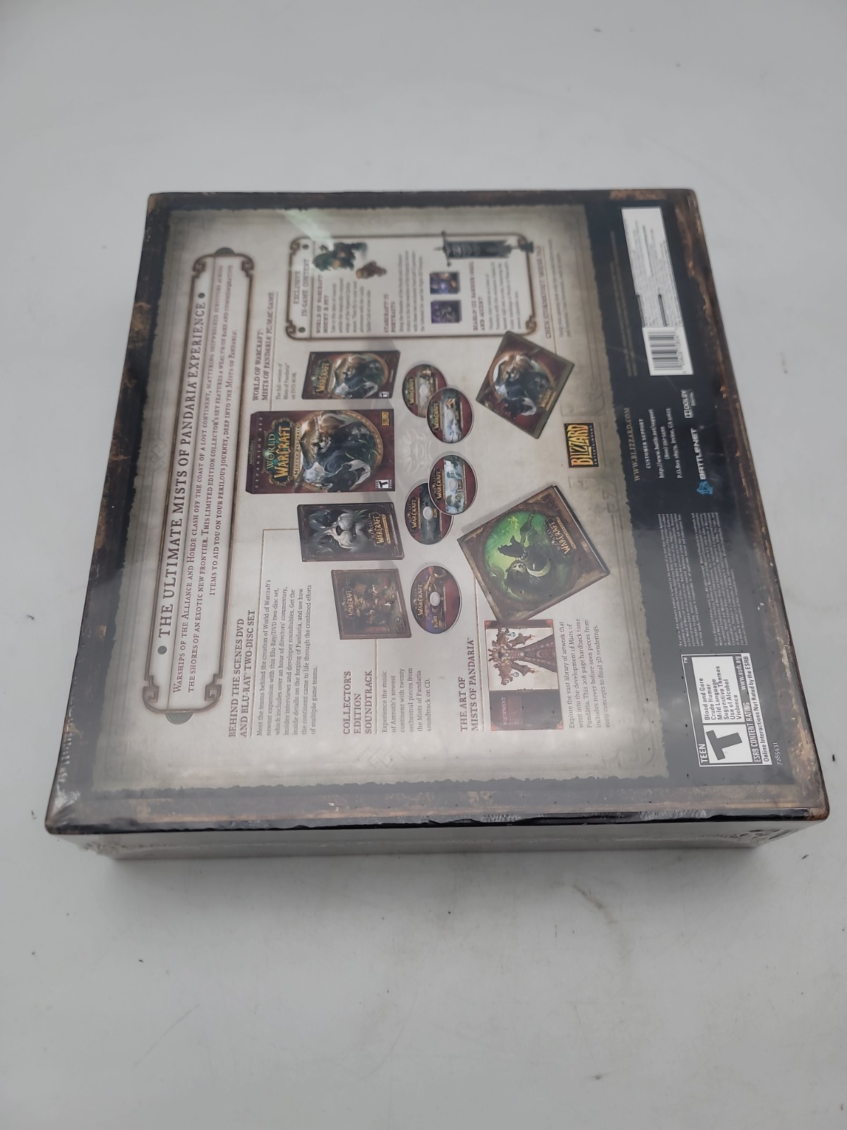 *NEW* World Of Warcraft: Mists Of Pandaria Collector’s Edition *FACTORY SEALED*