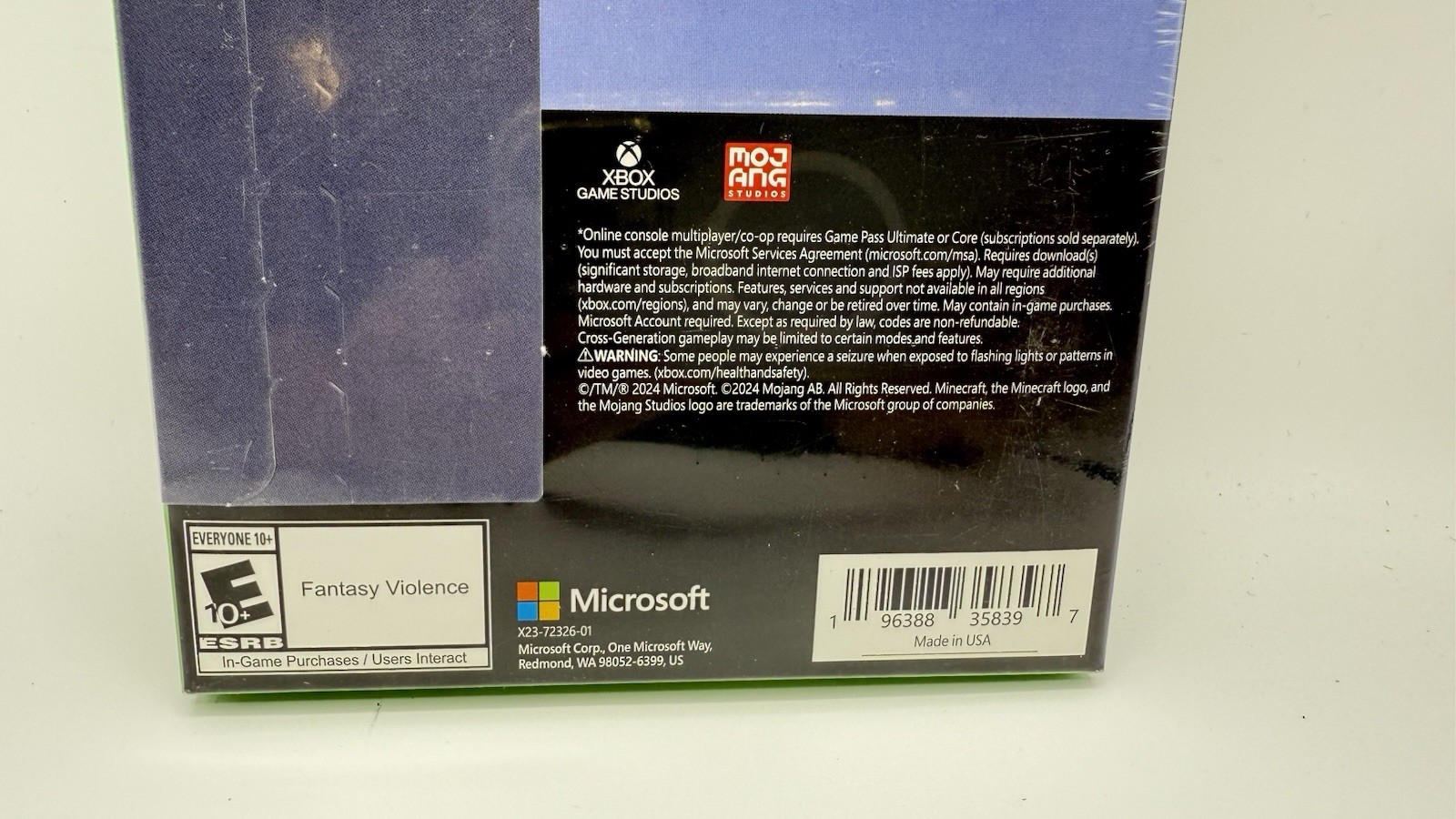 MINECRAFT + 3500 COINS Xbox One – Xbox Series X NEW AND SEALED Digital Code