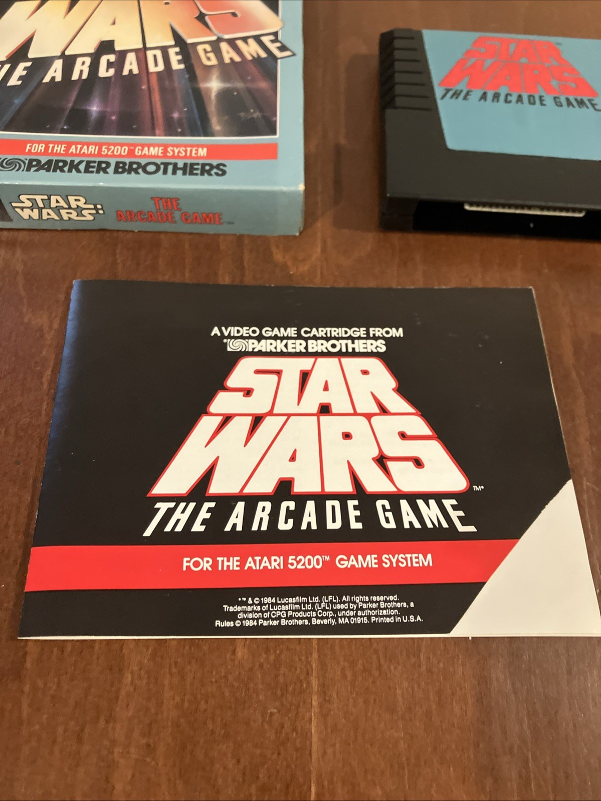 Star Wars The Arcade Game (Atari 5200) – COMPLETE BOX