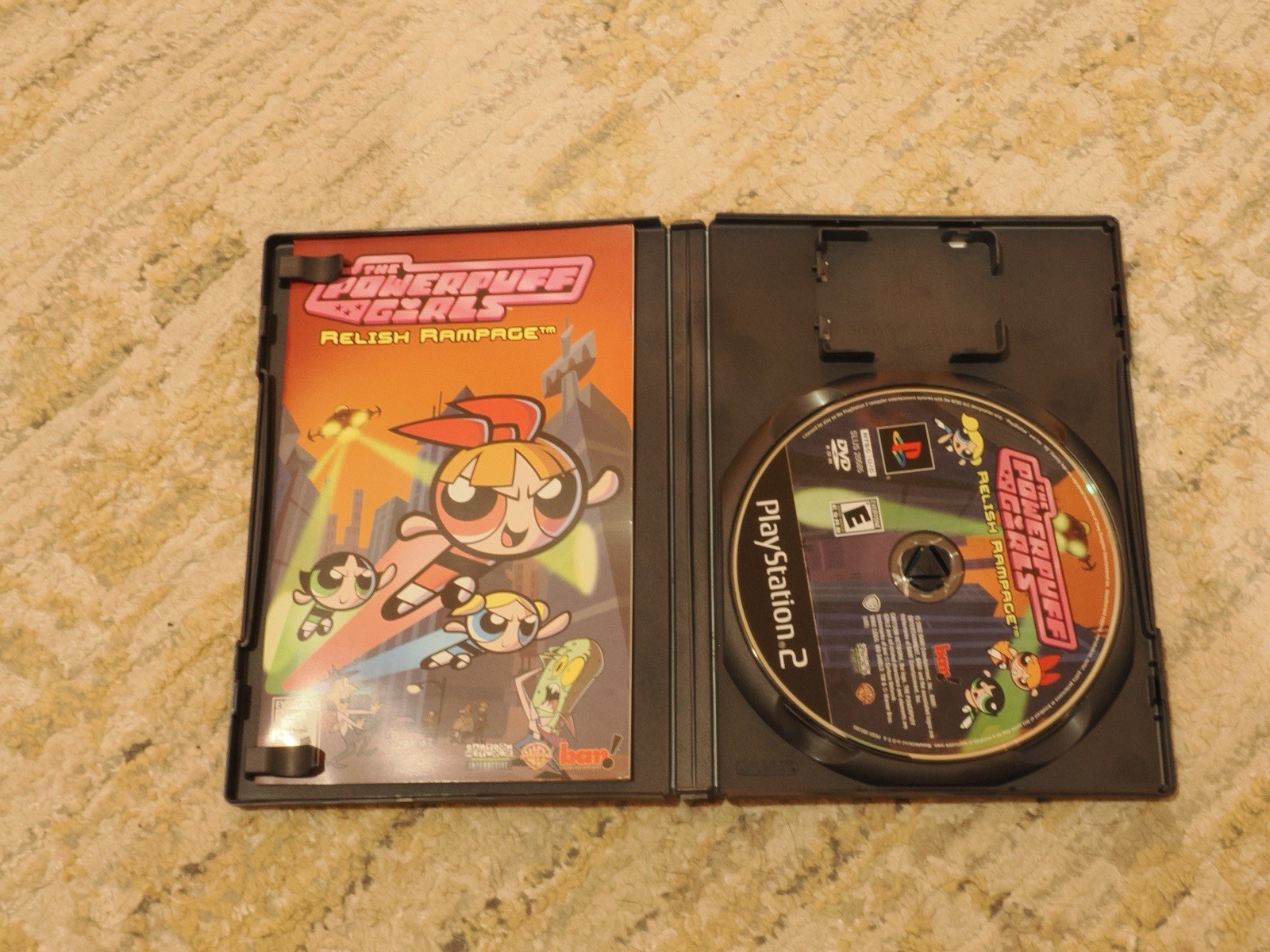 Powerpuff Girls: Relish Rampage PS2 E-Everyone NTSC-U/C w/ Manual