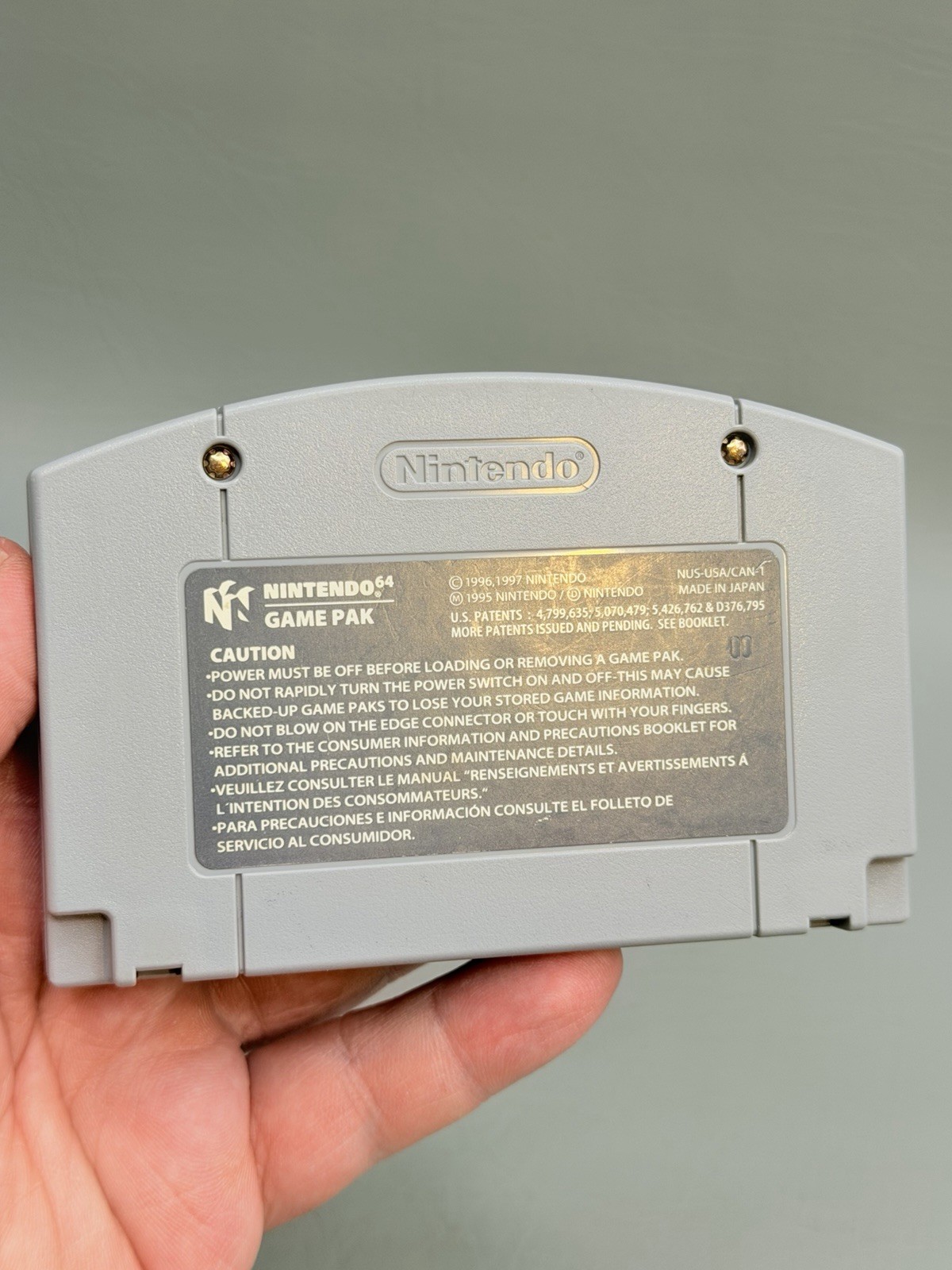 1080 Snowboarding N64 Nintendo 64 Authentic Cartridge – Cleaned – Very Good