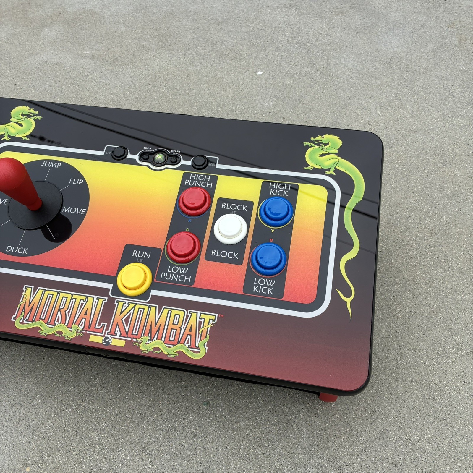 Mortal Kombat Tournament Edition Arcade Fight Stick for Xbox 360 Tested