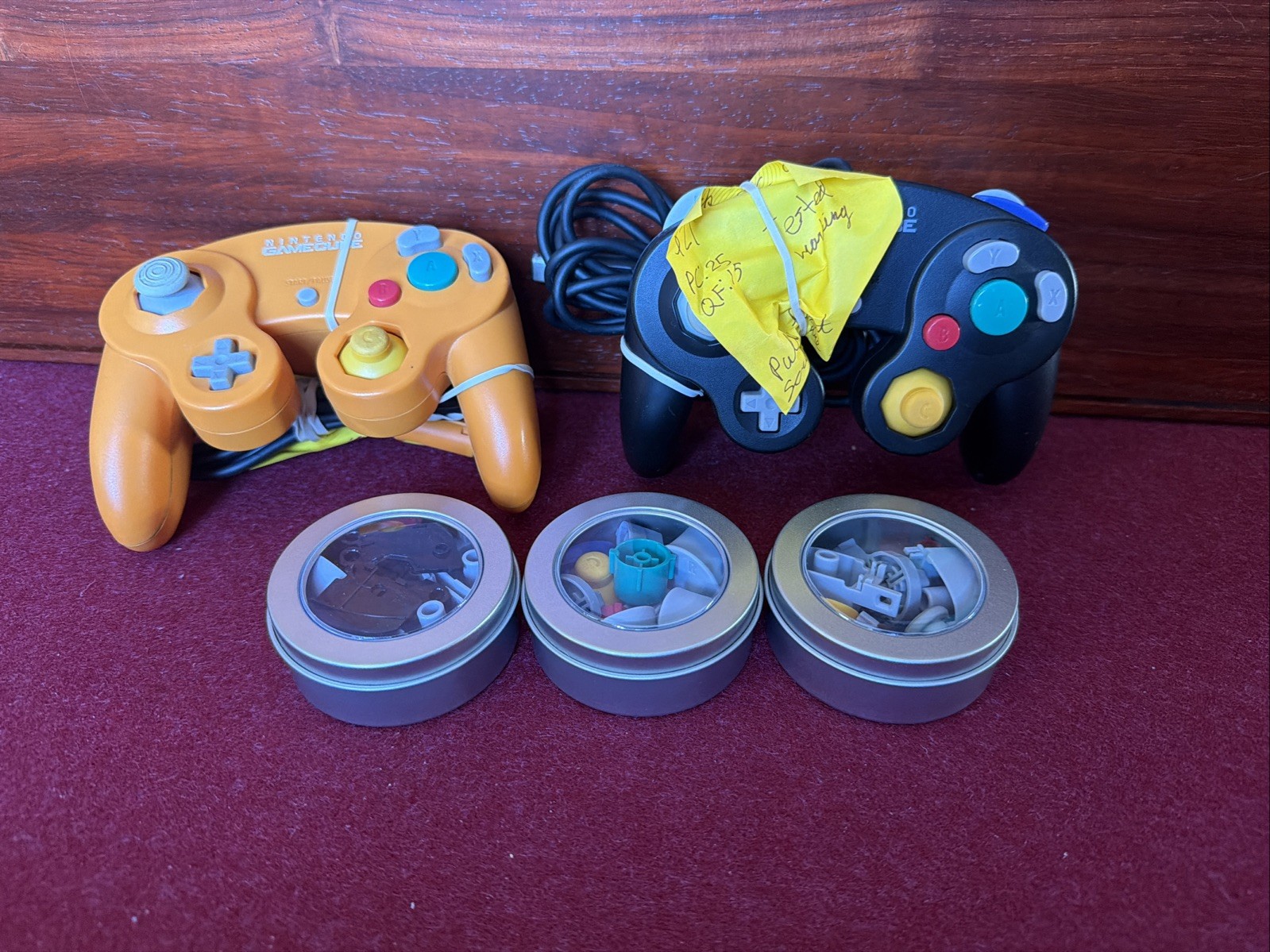 Nintendo GameCube Controller Parts 2 Controller 3 Sets Miscellaneous Buttons