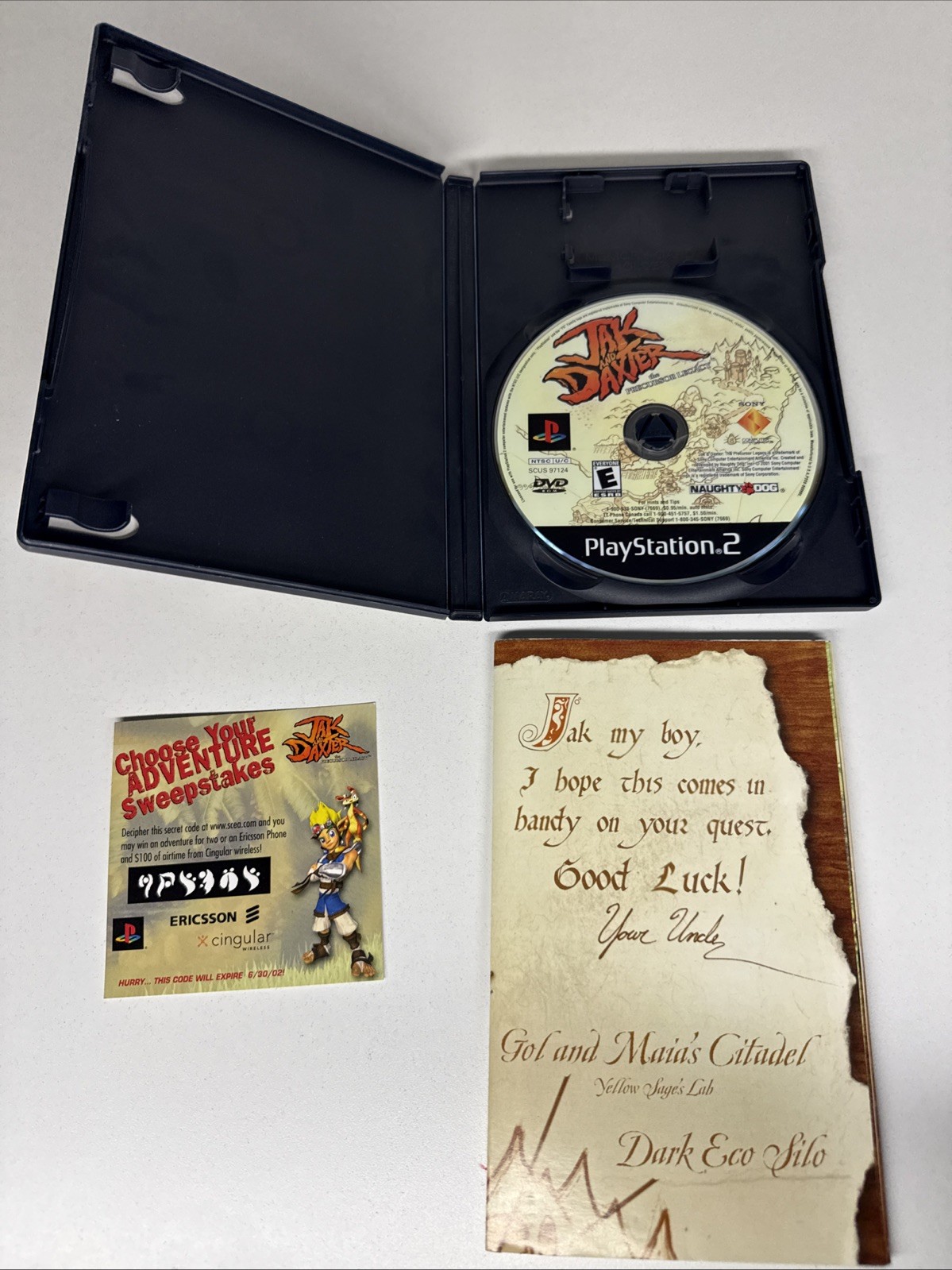 Jak And Daxter The Precursor Legacy Greatest Hits – Sony Playstation 2 PS2