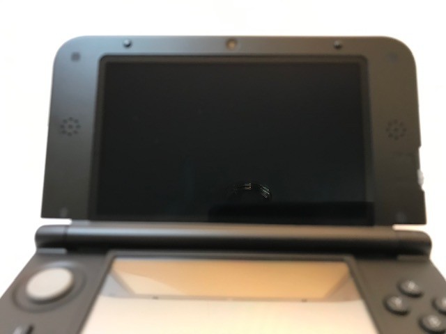 Nintendo 3DS XL Blue/Black Tested New Battery 32GB SD Card Charger Stylus