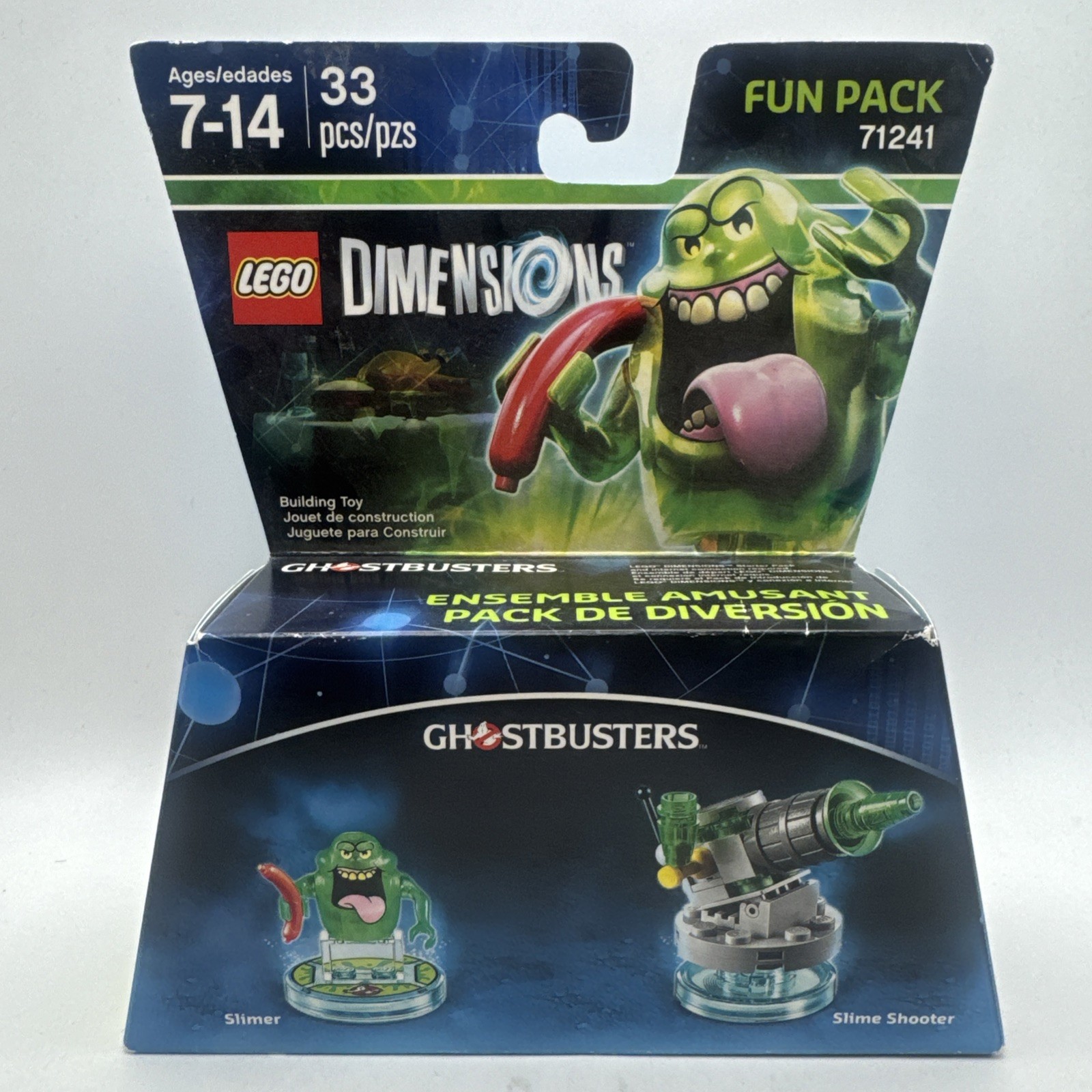 LEGO Dimensions Slimer Fun Pack Ghostbusters 71241 Mini Figure Set Lot Character