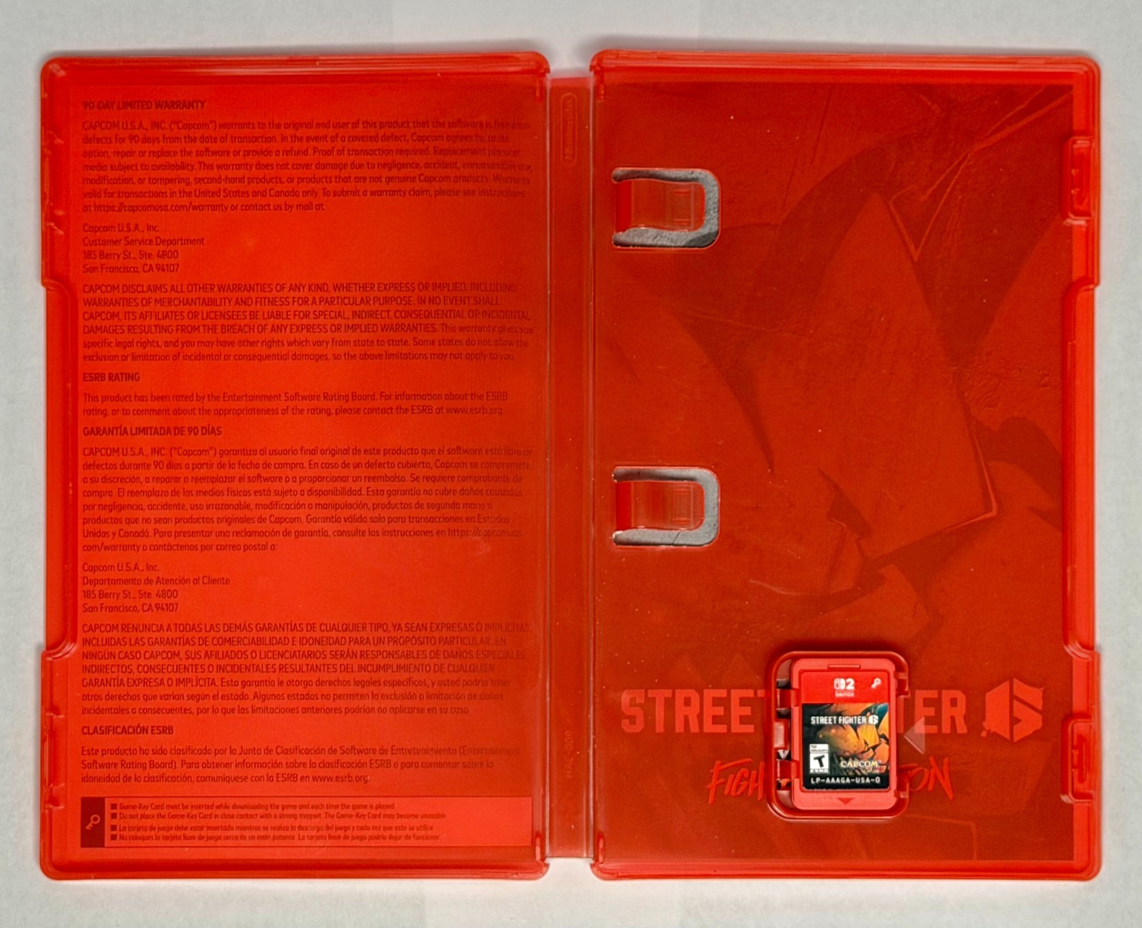 Street Fighter 6: Years 1-2 Fighters Edition (Nintendo Switch 2) New Open Box