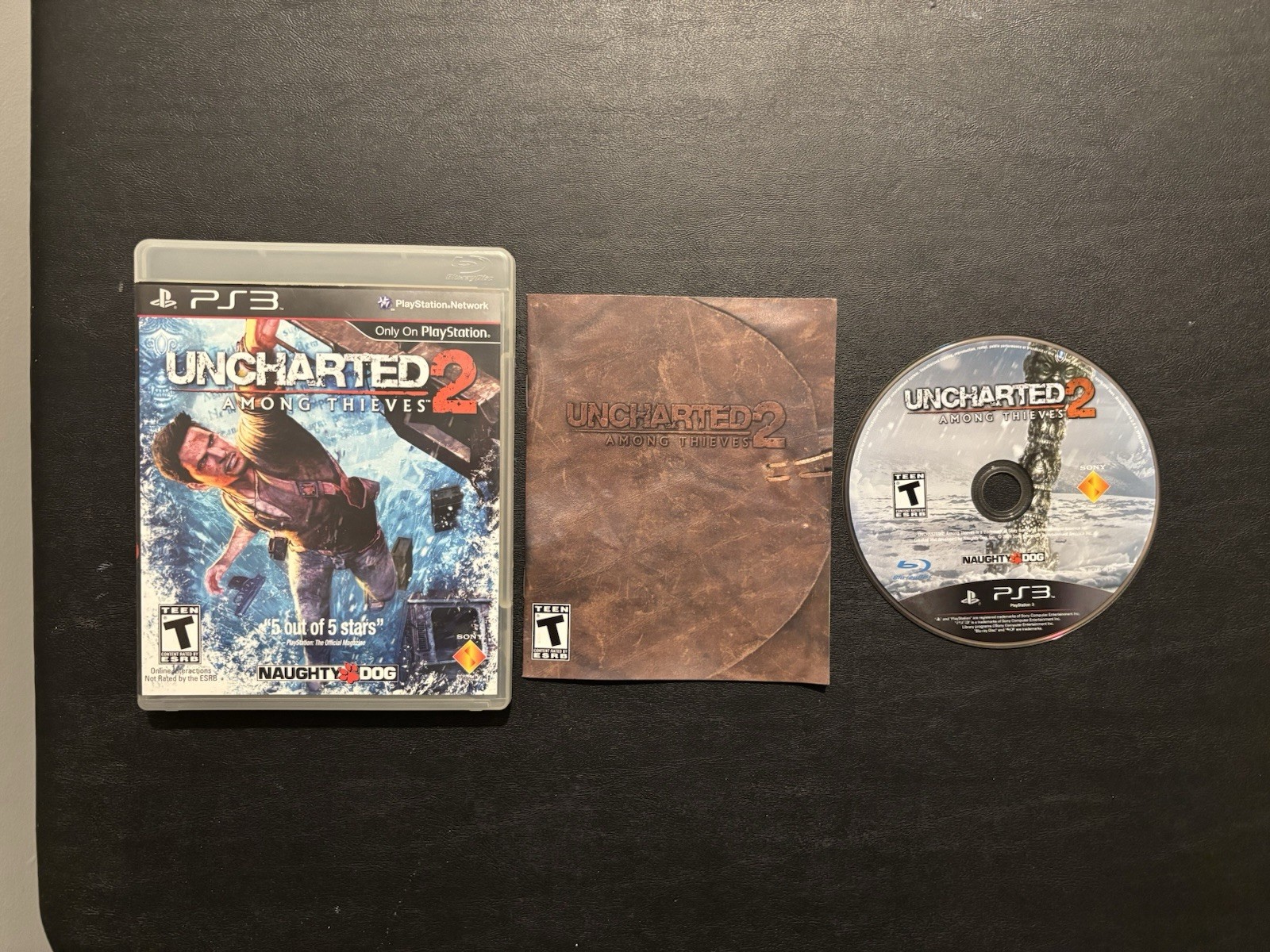 Uncharted 1, 2 & 3 Trilogy 3 Games (Sony PlayStation 3 PS3) CIB Complete Tested!