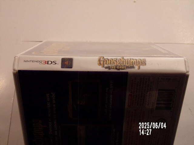 Goosebumps The Game (Nintendo 3DS) Original Case Only No Game / Authentic