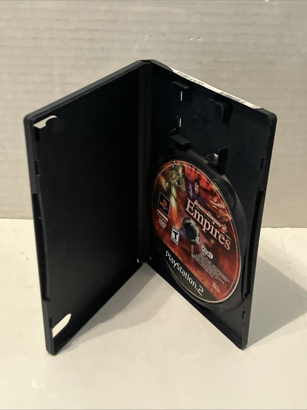 Dynasty Warriors 4: Empires (PS2, 2004) Disc Only Damaged Scratched Tested