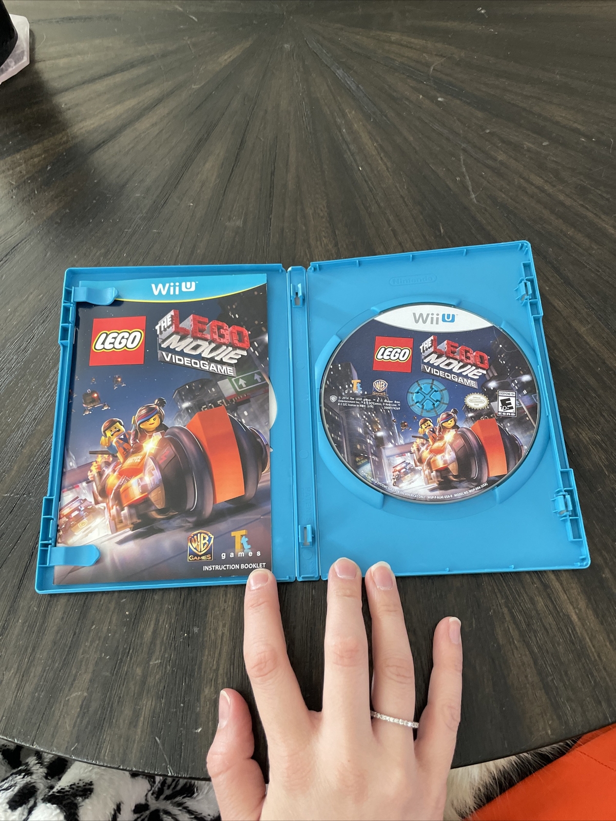 Nintendo WiiU Wii U Game Lego The Lego Movie Videogame CIB Complete In Box