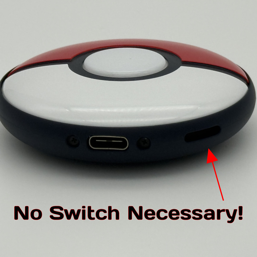 Pokemon Go Plus Plus modded – Switchless, No vibrations, Dimmed LEDs mod