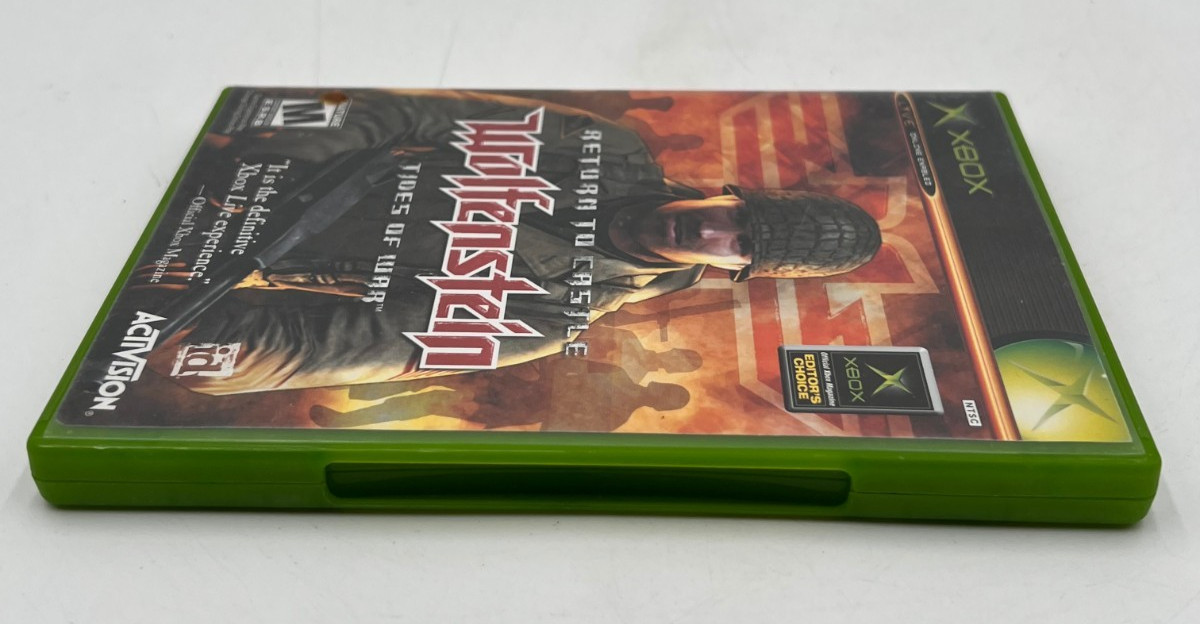 Return to Castle Wolfenstein Tides of War Xbox Complete CIB Tested Authentic