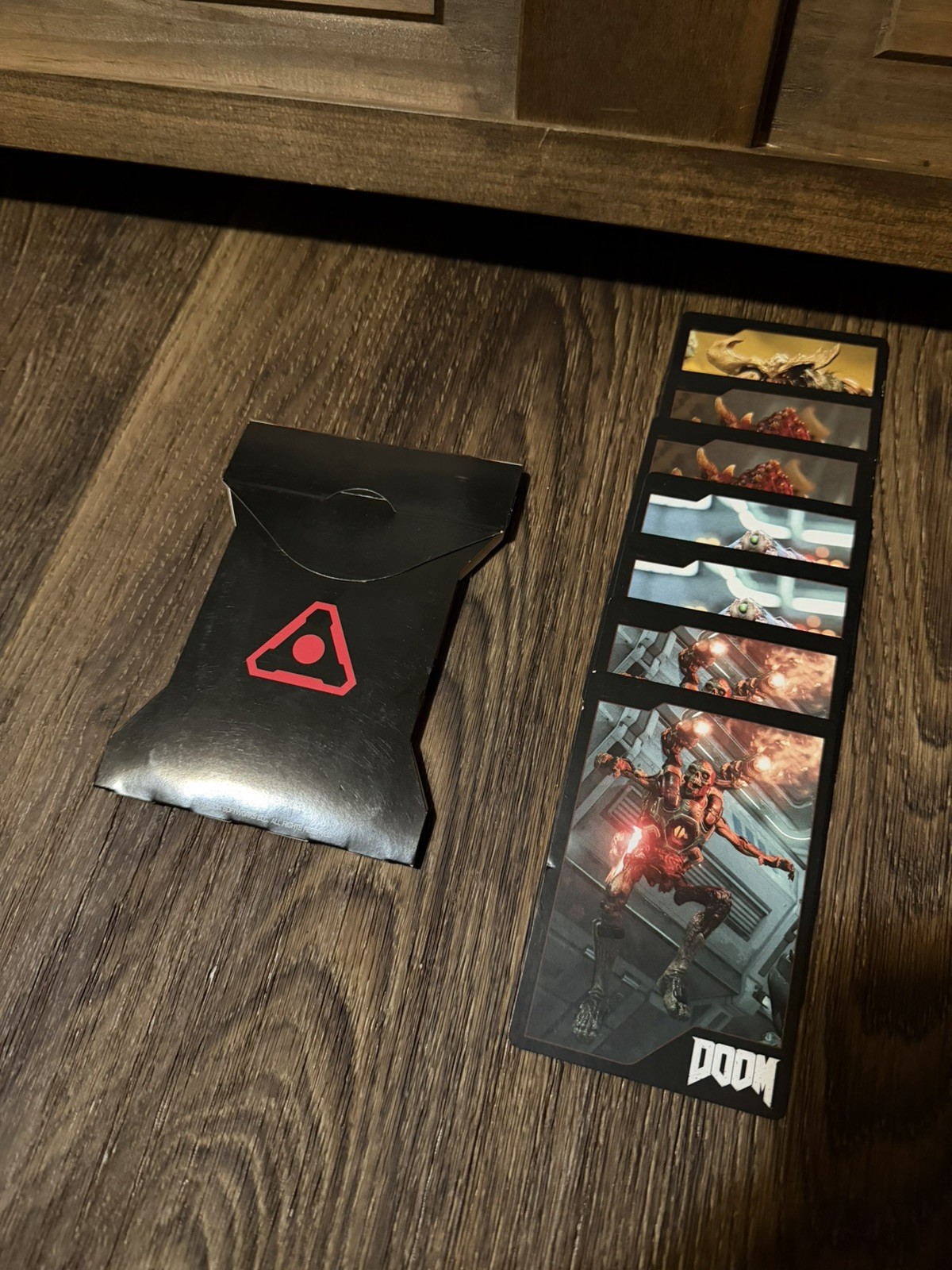 New Bethesda Doom 2016 Gamestop Exclusive Demon Cards RARE Sealed + Bonus Cards