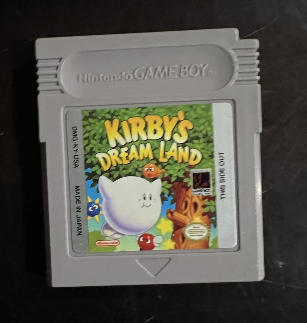 Kirby’s Dream Land & Pinball Land – Nintendo GameBoy – Tested & Working