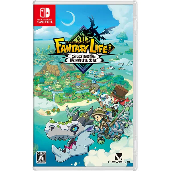 Fantasy Life i Nintendo Switch Time Thief Girl Dragon Game LEVEL5 Multilingual
