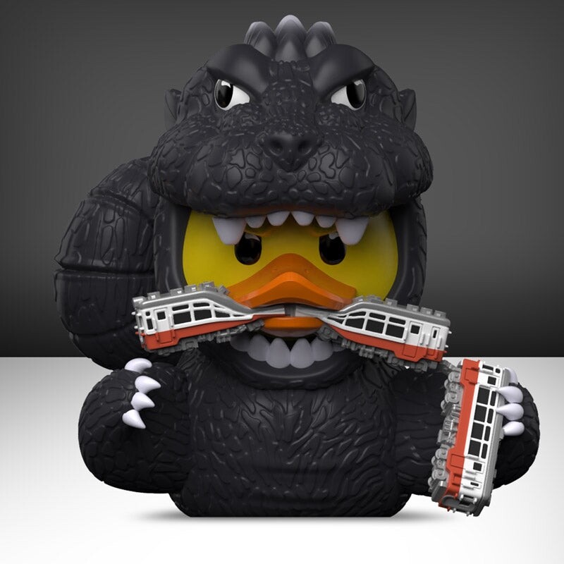 TUBBZ 1ST EDITION Godzilla Giant XL Collectible Duck Figure JEEP